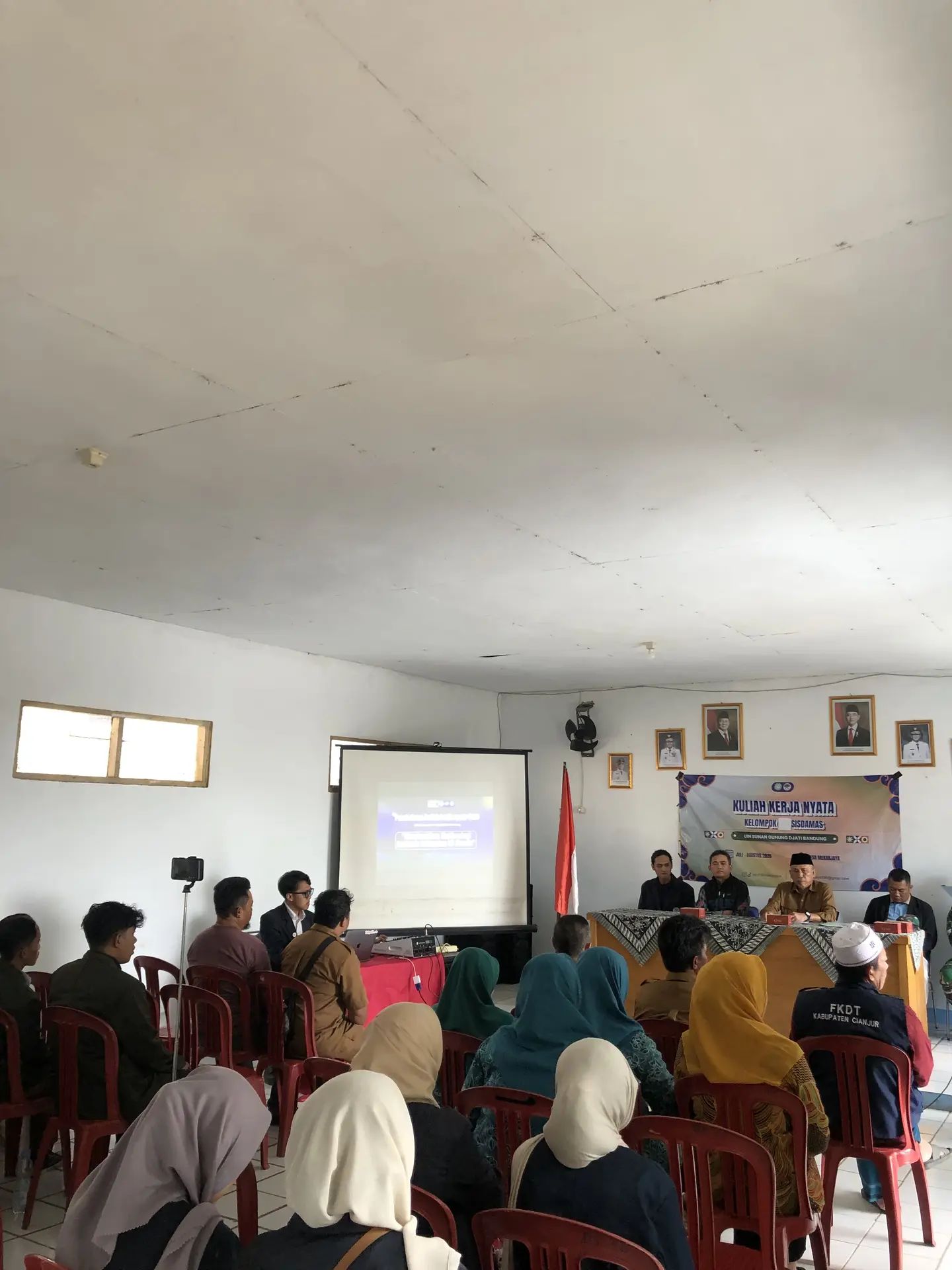 Suasana Acara Balai Desa
