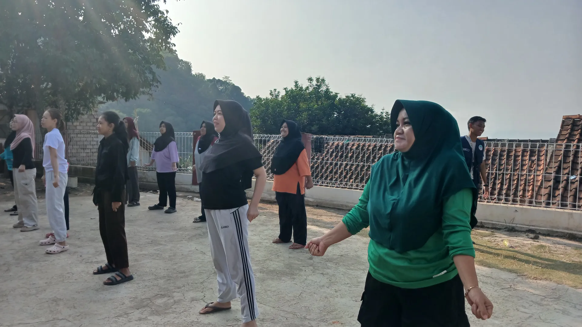 Dokumentasi Senam Pagi Bersama Warga 2